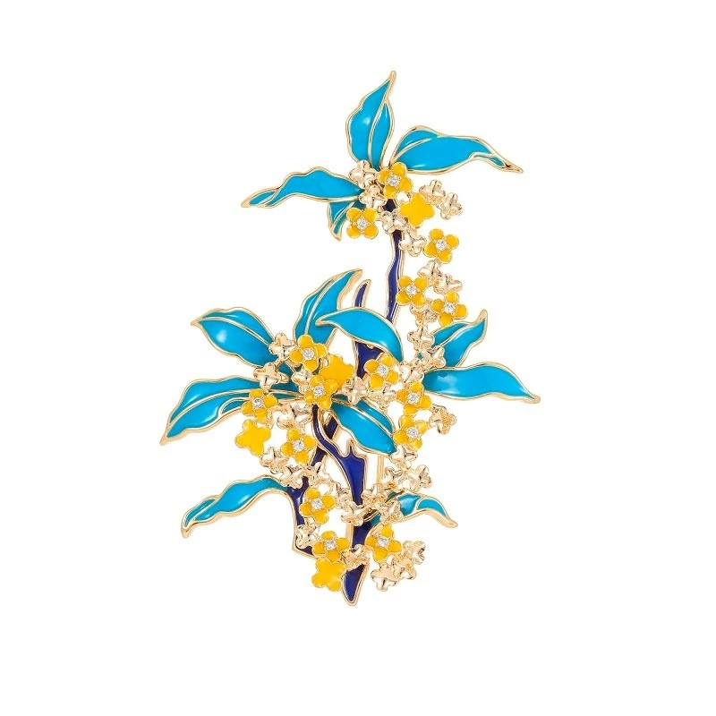 Flower Brooch 2 Model
